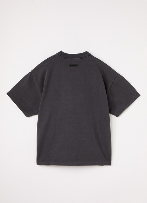 Fear of God Essentials T-shirt met logoprint - voorkant 2 antraciet