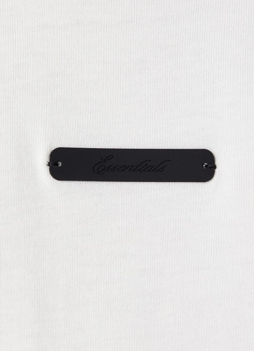 Fear of God Essentials Tanktop met logo - detail 2 gebroken wit