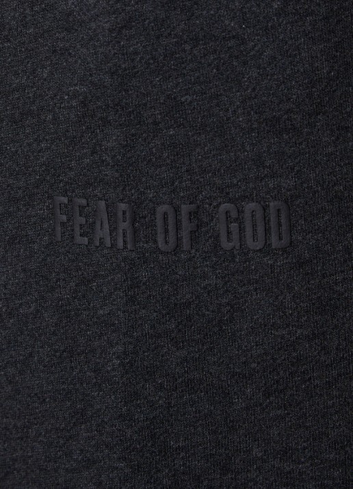 Fear of God Essentials Tapered fit joggingsbroek met steekzakken - detail 5 antraciet