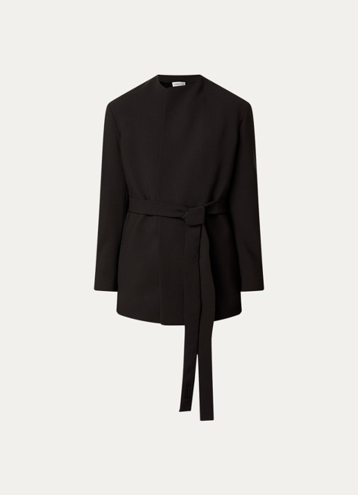 Fear of God Regular fit colbert in wolblend met steekzakken - voorkant 5 donkerbruin