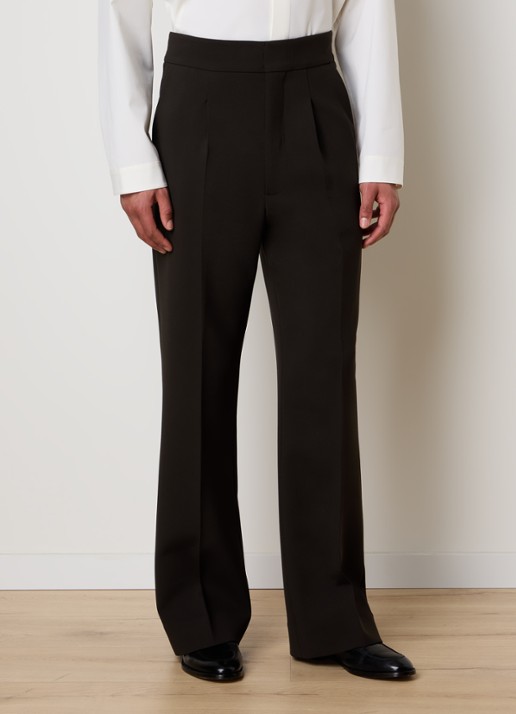 Fear of God Straight fit pantalon in wolblend met steekzakken