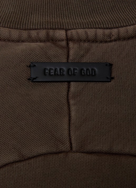 Fear of God Sweater met front- en backprint - detail 3 bruin