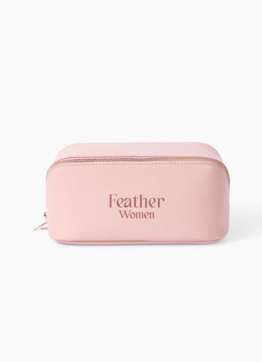 Feather Women All In One Beauty Bag - makeuptas