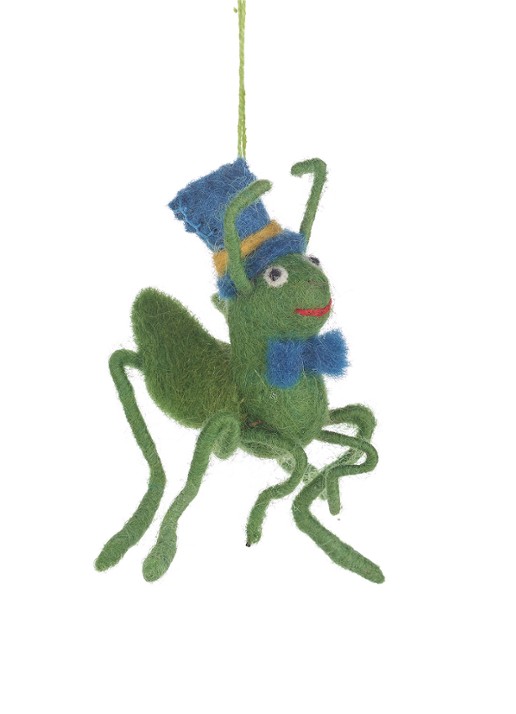 Felt So Good Jimothy Cricket kersthanger 6 cm