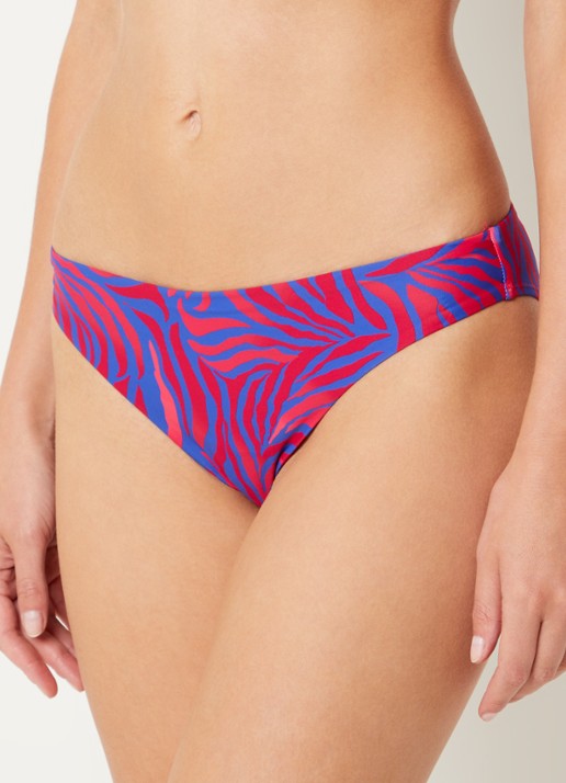 Femilet by Chantelle Tidra bikinislip met tijgerprint - voorkant 2 donkerroze