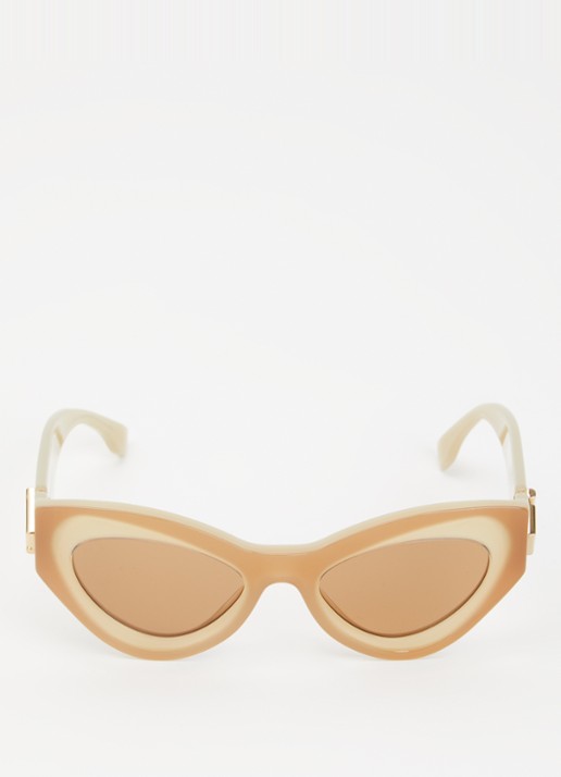 Fendi Cat Eye zonnebril FE40146I - detail 2 beige