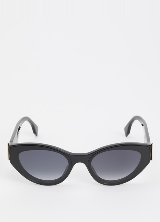 Fendi Cat Eye zonnebril FN000988 - detail 2 zwart