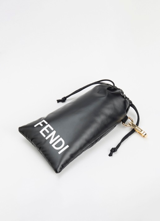 Fendi Cat Eye zonnebril FN000988 - detail 3 zwart