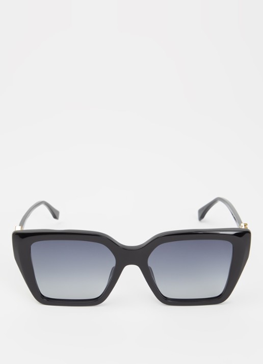 Fendi FF Diamonds zonnebril FE401611 - detail zwart