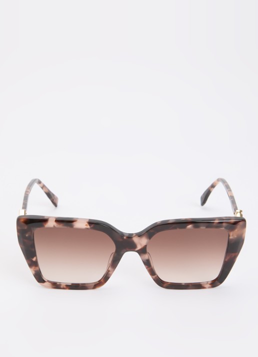 Fendi FF Diamonds zonnebril FE401611 - detail 2 donkerbruin