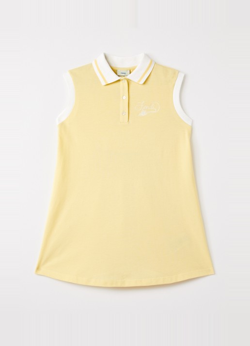 Fendi Jurk van piqué katoen