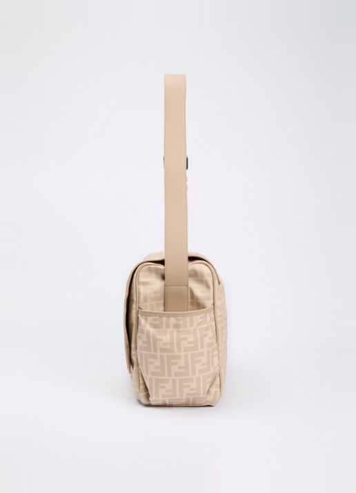 Fendi Luiertas met kalfsleren details en verschoningsmat - detail 2 beige