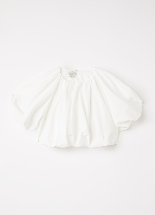 Fendi Popeline top met ballonmouw
