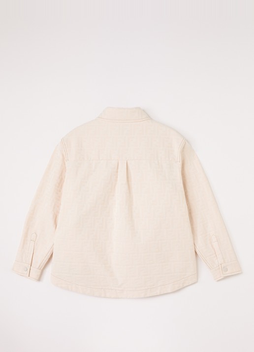 Fendi Spijkerjas met borst- en steekzakken - achterkant 3 beige