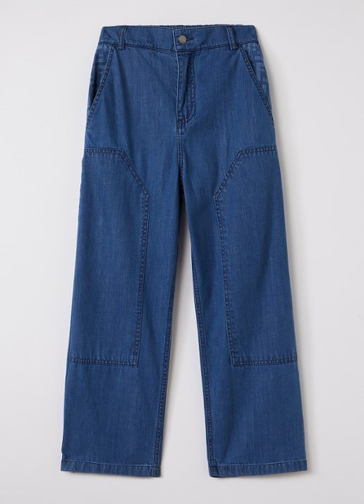 Fendi Straight leg jeans met logoprint