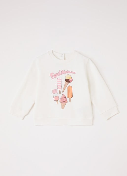 Fendi Sweater met logoprint