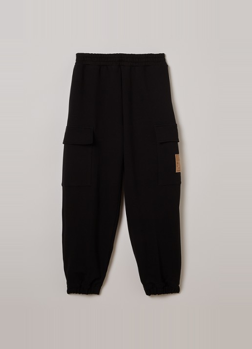 Fendi Tapered fit cargobroek met logo