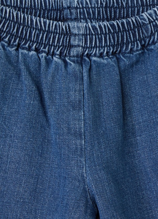 Fendi Wide leg jeans met medium wassing - detail 3 jeans
