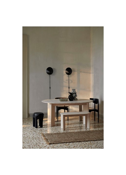 ferm LIVING Athens Runner tapijt 80 x 250 cm - detail 3 bruin