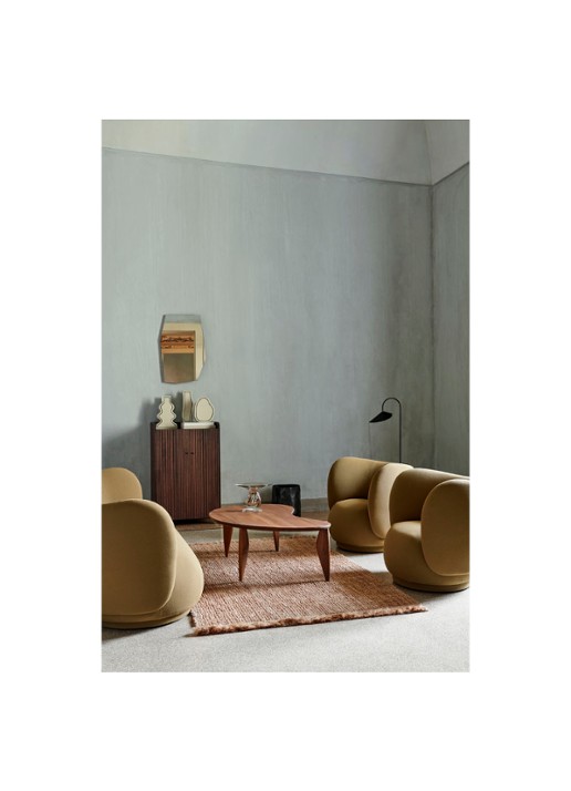 ferm LIVING Athens tapijt 200 x 140 cm - detail 2 beige