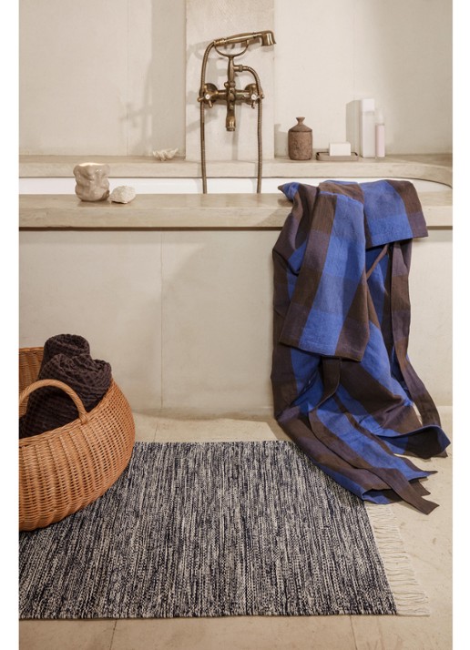 ferm LIVING Braided opbergmand 60 cm - detail 2 beige
