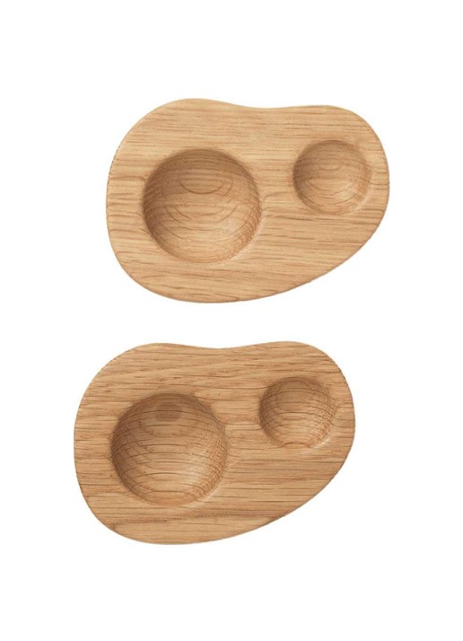 ferm LIVING Cairn eierdopje set van 2