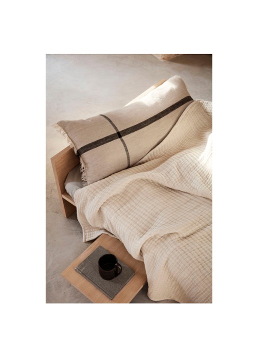ferm LIVING Calm sierkussen 40 x 90 cm - voorkant 2 beige