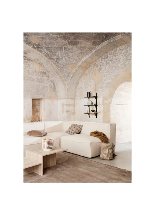 ferm LIVING Calm sierkussen 48 x 48 cm - detail 3 camel