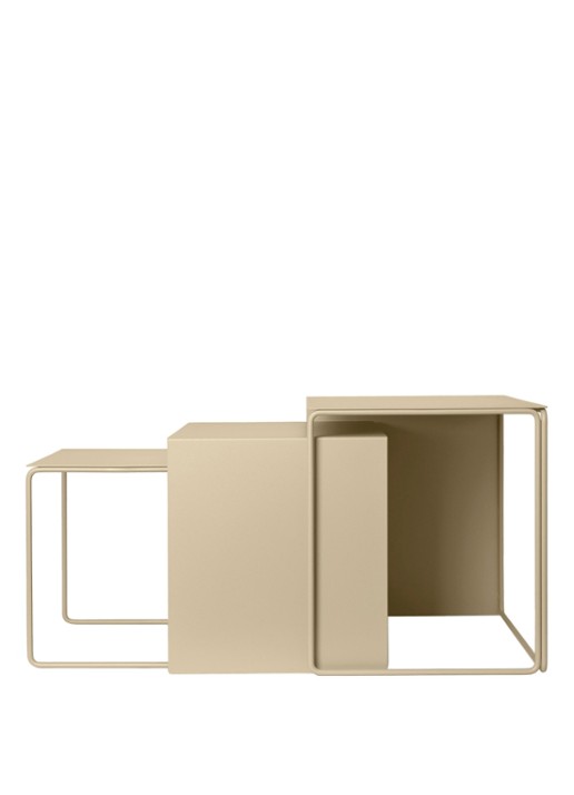ferm LIVING Cluster Tables bijzettafel set van 3