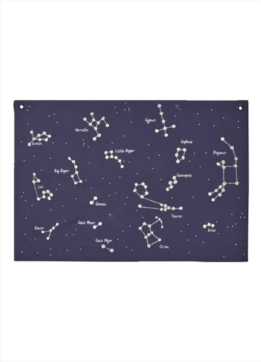 ferm LIVING Constellation Map wandkleed 100 x 70 cm