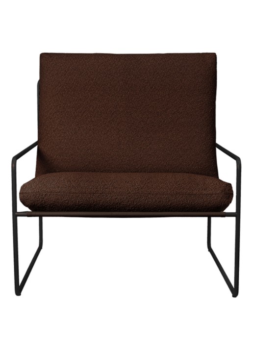 ferm LIVING Desert tuinbank - voorkant 2 zwart