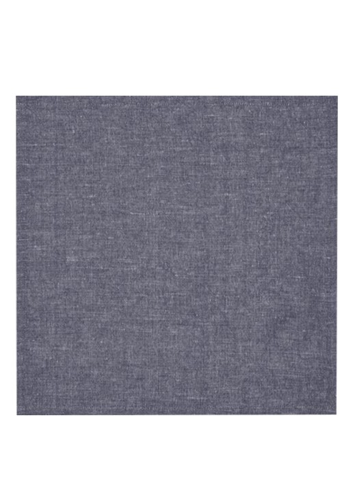 ferm LIVING Hale servet in linnenblend 35 x 35 cm set van 4 - voorkant 2 indigo