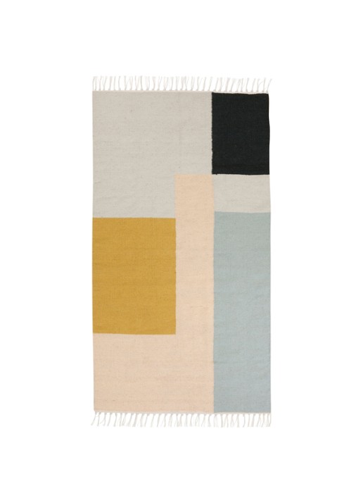 ferm LIVING Kelim vloerkleed small 140 x 80 cm