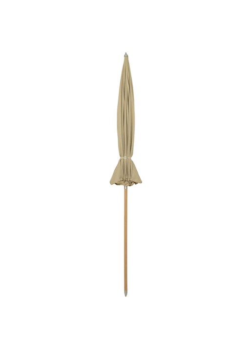 ferm LIVING Lull parasol 200 cm - voorkant 4 zand