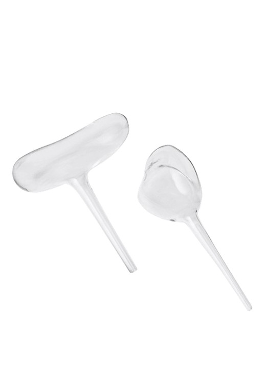 ferm LIVING Mercury waterdruppelaar set van 2 - voorkant transparant