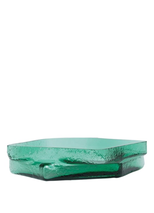 ferm LIVING Muro decoratieschaal 30 cm - voorkant groen
