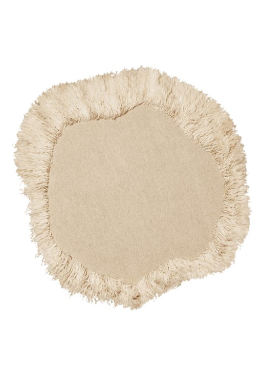 ferm LIVING Norte vloerkleed Ø120 cm