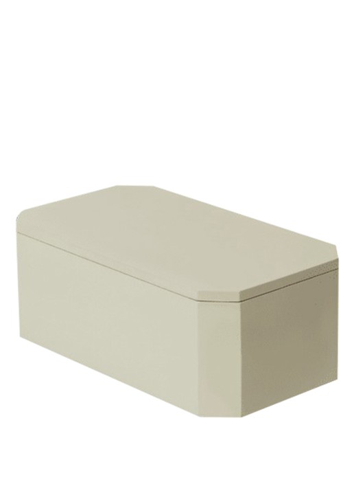 ferm LIVING Nova opbergdoos 25 x 15 cm - voorkant 2 beige