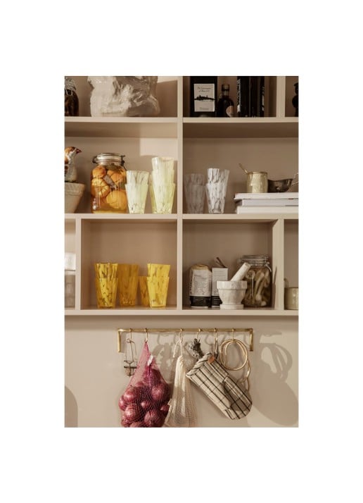 ferm LIVING Ovenwant van katoenblend - voorkant 2 beige