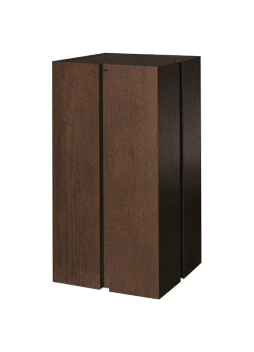 ferm LIVING Parcel sokkel 60 cm - voorkant 2 donkerbruin