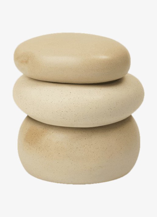 ferm LIVING Pebble Large opbergdoos 14,3 cm