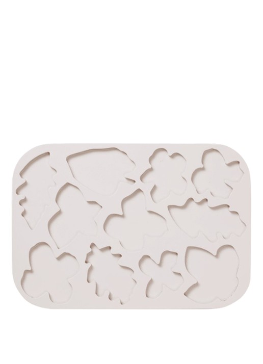 ferm LIVING Poesie puzzel - achterkant bruin