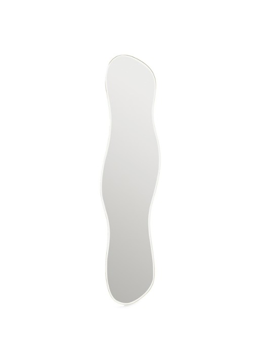 ferm LIVING Pond spiegel  - voorkant zilver