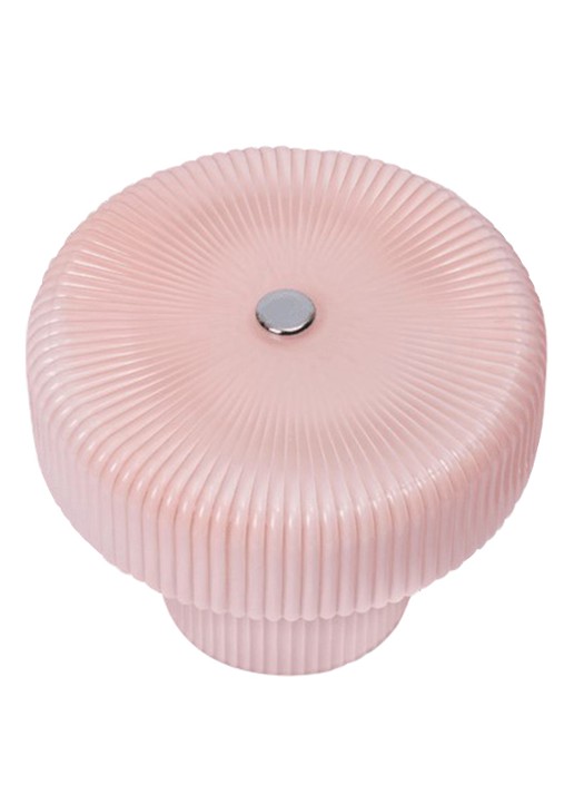 ferm LIVING Ripple draagbare tafellamp Ø12 cm - detail lichtroze