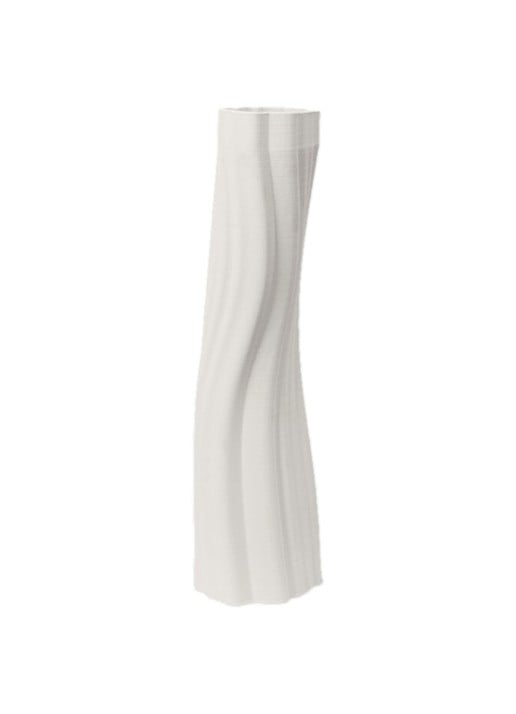 ferm LIVING Rylith vaas 70 cm - detail 3 gebroken wit