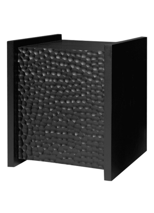 ferm LIVING Scarni nachtkast 38 x 100 cm - achterkant 4 antraciet
