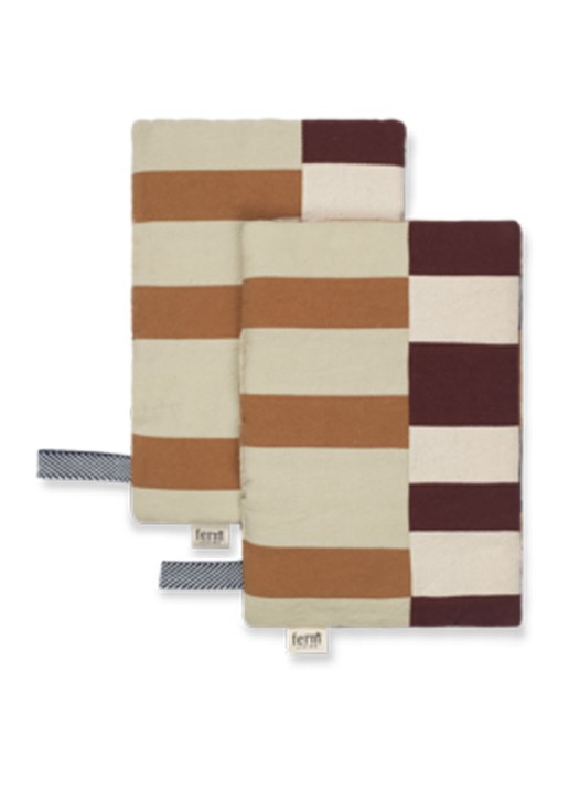 ferm LIVING Section pannenlap set van 2 - detail 4 beige