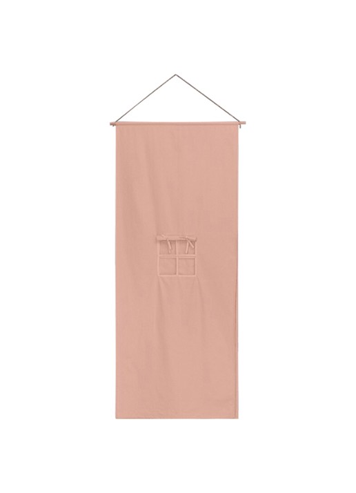 ferm LIVING Settle bedhemel - achterkant roze