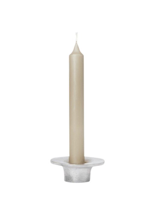 ferm LIVING Soothe kandelaar - voorkant 2 zilver