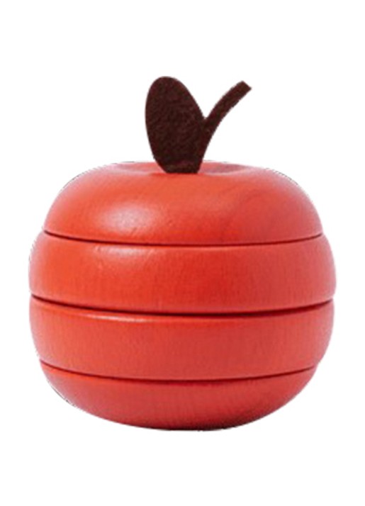 ferm LIVING Stacking Appel en Peer stapelset - detail rood